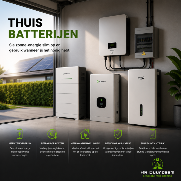 Thuisbatterijen