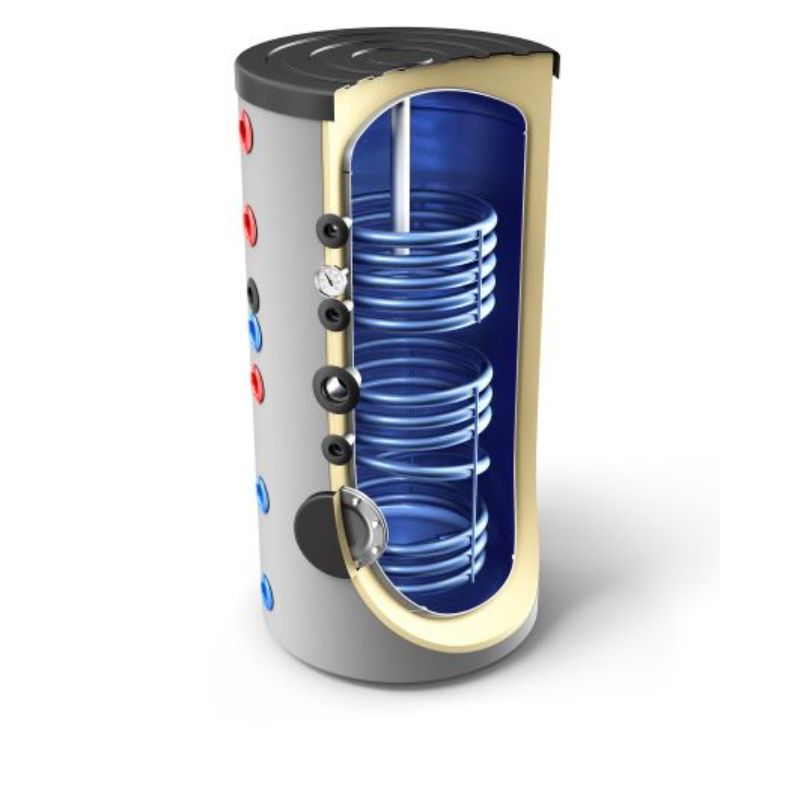 Tesy indirect verwarmde boiler met 2 wisselaars 1000 liter